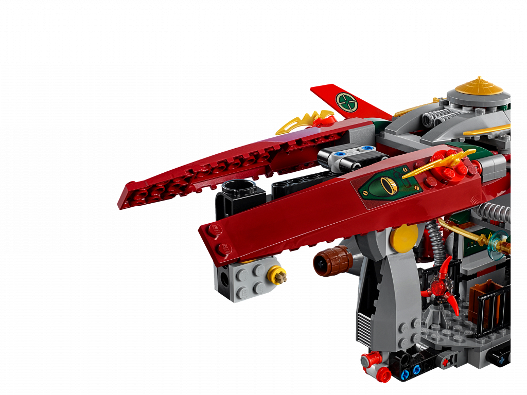 Lego Ninjago. Корабль R.E.X Ронана